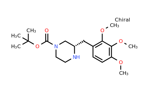 CAS 1260603-73-3 | (S)-3-(2,3,4-Trimethoxy-benzyl)-piperazine-1-carboxylic acid tert-butyl ester