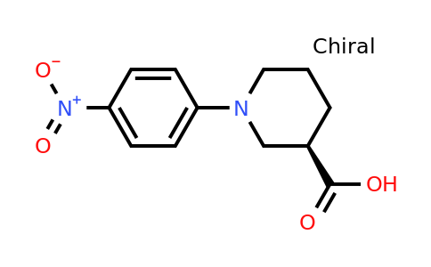 CAS 1260603-87-9 | (R)-1-(4-Nitrophenyl)piperidine-3-carboxylic acid