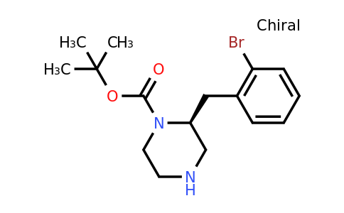 CAS 1260603-94-8 | (S)-2-(2-Bromo-benzyl)-piperazine-1-carboxylic acid tert-butyl ester