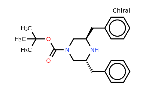 CAS 1260603-97-1 | (3R,5R)-1-N-BOC-3,5-Dibenzyl piperazine