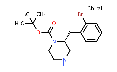CAS 1260604-02-1 | (R)-2-(2-Bromo-benzyl)-piperazine-1-carboxylic acid tert-butyl ester