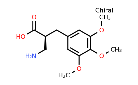 CAS 1260604-31-6 | (S)-2-Aminomethyl-3-(3,4,5-trimethoxy-phenyl)-propionic acid