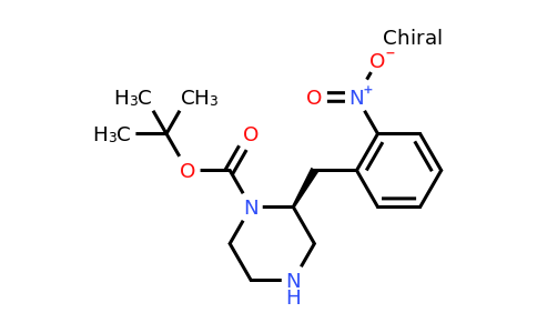 CAS 1260604-41-8 | (S)-2-(2-Nitro-benzyl)-piperazine-1-carboxylic acid tert-butyl ester