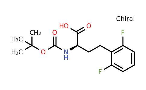 CAS 1260604-56-5 | (R)-2-Tert-butoxycarbonylamino-4-(2,6-difluoro-phenyl)-butyric acid
