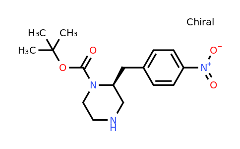 CAS 1260604-60-1 | (S)-2-(4-Nitro-benzyl)-piperazine-1-carboxylic acid tert-butyl ester