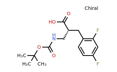 CAS 1260604-61-2 | (R)-2-(Tert-butoxycarbonylamino-methyl)-3-(2,4-difluoro-phenyl)-propionic acid