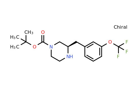 CAS 1260604-94-1 | (R)-3-(3-Trifluoromethoxy-benzyl)-piperazine-1-carboxylic acid tert-butyl ester