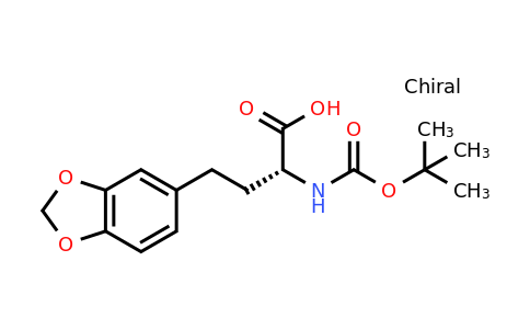 CAS 1260604-95-2 | (R)-4-Benzo[1,3]dioxol-5-YL-2-tert-butoxycarbonylamino-butyric acid