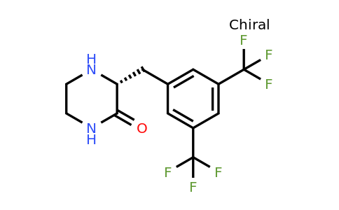 CAS 1260605-16-0 | (R)-3-(3,5-Bis-trifluoromethyl-benzyl)-piperazin-2-one