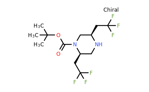 CAS 1260605-22-8 | (2R,5R)-2,5-Bis-(2,2,2-trifluoro-ethyl)-piperazine-1-carboxylic acid tert-butyl ester