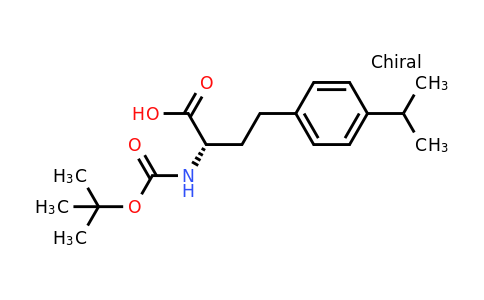 CAS 1260605-27-3 | (S)-2-Tert-butoxycarbonylamino-4-(4-isopropyl-phenyl)-butyric acid