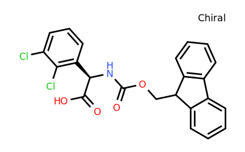 CAS 1260605-33-1 | (R)-(2,3-Dichloro-phenyl)-[(9H-fluoren-9-ylmethoxycarbonylamino)]-acetic acid