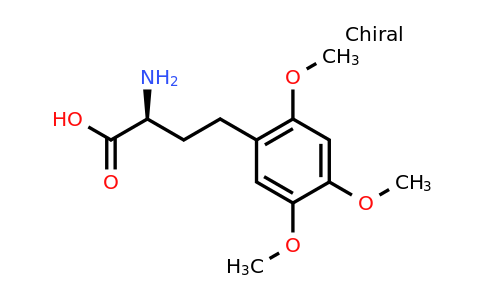 CAS 1260605-37-5 | (S)-2-Amino-4-(2,4,5-trimethoxy-phenyl)-butyric acid