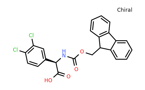 CAS 1260605-40-0 | (R)-(3,4-Dichloro-phenyl)-[(9H-fluoren-9-ylmethoxycarbonylamino)]-acetic acid