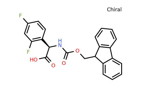 CAS 1260605-49-9 | (R)-(2,4-Difluoro-phenyl)-[(9H-fluoren-9-ylmethoxycarbonylamino)]-acetic acid