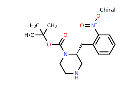 CAS 1260605-53-5 | (R)-2-(2-Nitro-benzyl)-piperazine-1-carboxylic acid tert-butyl ester