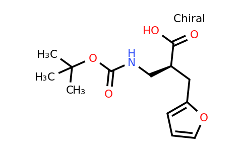 CAS 1260605-58-0 | (S)-2-(Tert-butoxycarbonylamino-methyl)-3-furan-2-YL-propionic acid