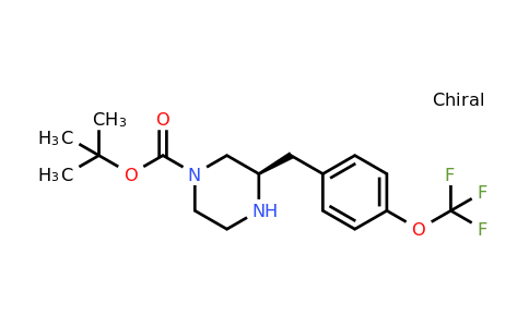 CAS 1260605-61-5 | (R)-3-(4-Trifluoromethoxy-benzyl)-piperazine-1-carboxylic acid tert-butyl ester