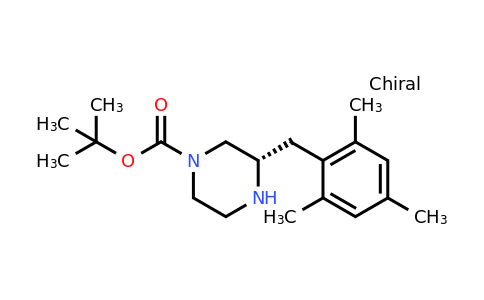 CAS 1260605-93-3 | (S)-3-(2,4,6-Trimethyl-benzyl)-piperazine-1-carboxylic acid tert-butyl ester