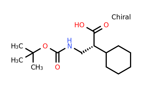 CAS 1260605-98-8 | (R)-3-Tert-butoxycarbonylamino-2-cyclohexyl-propionic acid