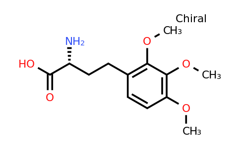 CAS 1260606-05-0 | (R)-2-Amino-4-(2,3,4-trimethoxy-phenyl)-butyric acid
