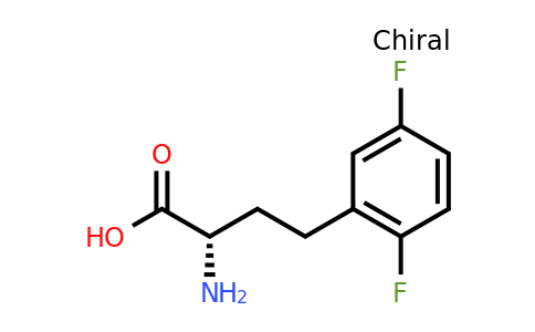CAS 1260606-07-2 | (S)-2-Amino-4-(2,5-difluoro-phenyl)-butyric acid