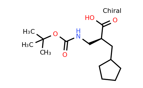 CAS 1260606-22-1 | (S)-3-Tert-butoxycarbonylamino-2-cyclopentylmethyl-propionic acid