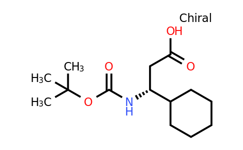 CAS 1260606-26-5 | (R)-3-Tert-butoxycarbonylamino-3-cyclohexyl-propionic acid