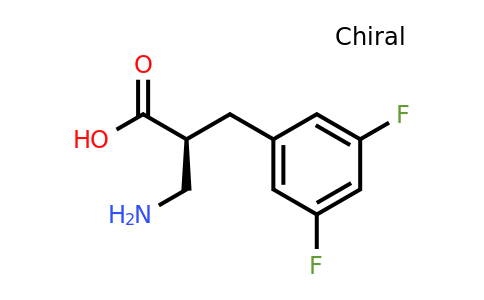 CAS 1260606-27-6 | (S)-2-Aminomethyl-3-(3,5-difluoro-phenyl)-propionic acid