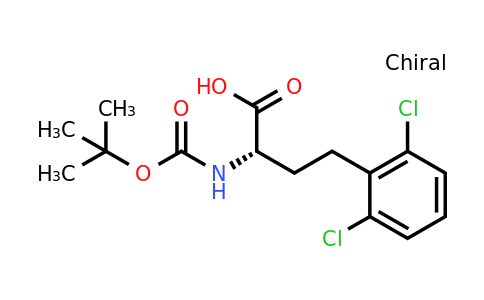 CAS 1260606-33-4 | (S)-2-Tert-butoxycarbonylamino-4-(2,6-dichloro-phenyl)-butyric acid