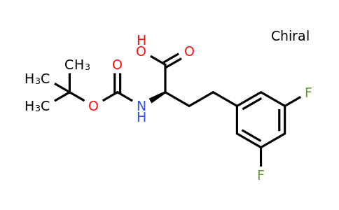 CAS 1260606-36-7 | (R)-2-Tert-butoxycarbonylamino-4-(3,5-difluoro-phenyl)-butyric acid