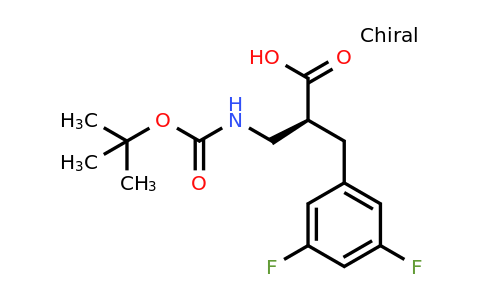 CAS 1260606-49-2 | (S)-2-(Tert-butoxycarbonylamino-methyl)-3-(3,5-difluoro-phenyl)-propionic acid