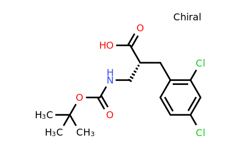 CAS 1260606-53-8 | (R)-2-(Tert-butoxycarbonylamino-methyl)-3-(2,4-dichloro-phenyl)-propionic acid