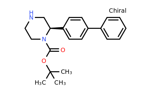 CAS 1260606-60-7 | (R)-2-Biphenyl-4-YL-piperazine-1-carboxylic acid tert-butyl ester