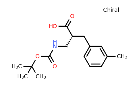 CAS 1260606-77-6 | (R)-2-(Tert-butoxycarbonylamino-methyl)-3-M-tolyl-propionic acid