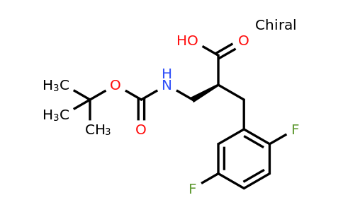 CAS 1260606-94-7 | (S)-2-(Tert-butoxycarbonylamino-methyl)-3-(2,5-difluoro-phenyl)-propionic acid