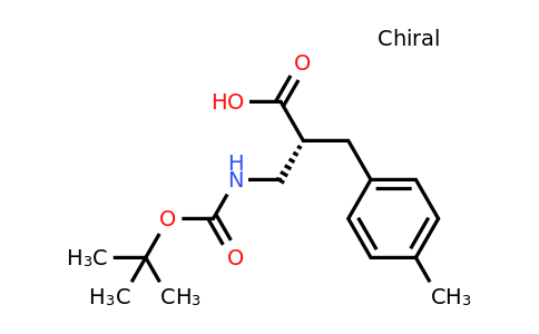 CAS 1260607-01-9 | (R)-2-(Tert-butoxycarbonylamino-methyl)-3-P-tolyl-propionic acid