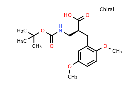 CAS 1260607-03-1 | (S)-2-(Tert-butoxycarbonylamino-methyl)-3-(2,5-dimethoxy-phenyl)-propionic acid