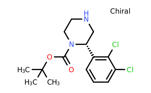 CAS 1260607-29-1 | (S)-2-(2,3-Dichloro-phenyl)-piperazine-1-carboxylic acid tert-butyl ester