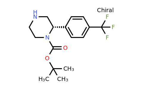 CAS 1260607-41-7 | (S)-2-(4-Trifluoromethyl-phenyl)-piperazine-1-carboxylic acid tert-butyl ester