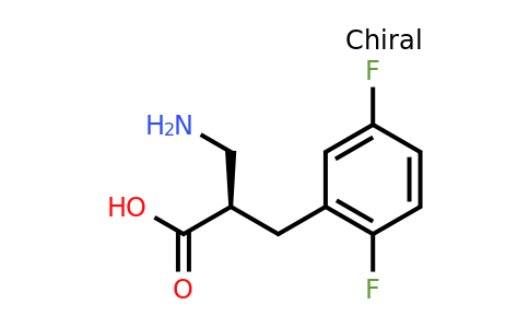 CAS 1260607-60-0 | (R)-2-Aminomethyl-3-(2,5-difluoro-phenyl)-propionic acid