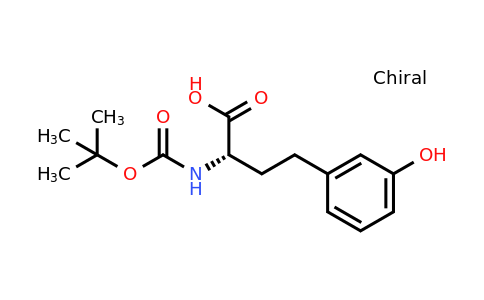 CAS 1260607-87-1 | (S)-2-Tert-butoxycarbonylamino-4-(3-hydroxy-phenyl)-butyric acid