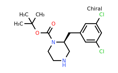 CAS 1260607-95-1 | (S)-2-(3,5-Dichloro-benzyl)-piperazine-1-carboxylic acid tert-butyl ester