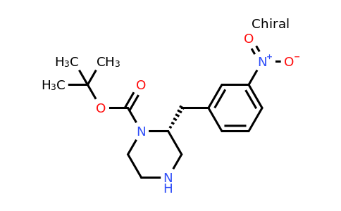CAS 1260608-11-4 | (R)-2-(3-Nitro-benzyl)-piperazine-1-carboxylic acid tert-butyl ester
