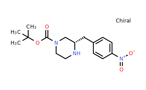 CAS 1260608-14-7 | (S)-3-(4-Nitro-benzyl)-piperazine-1-carboxylic acid tert-butyl ester