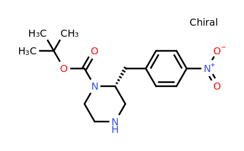 CAS 1260608-19-2 | (R)-2-(4-Nitro-benzyl)-piperazine-1-carboxylic acid tert-butyl ester