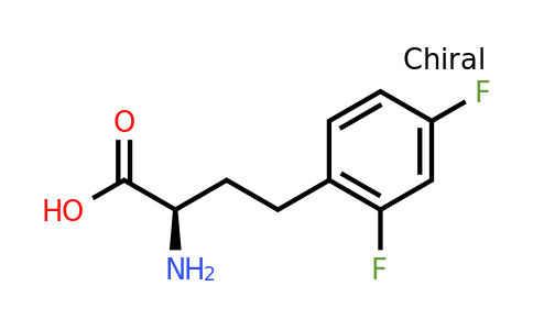 CAS 1260608-31-8 | (R)-2-Amino-4-(2,4-difluoro-phenyl)-butyric acid