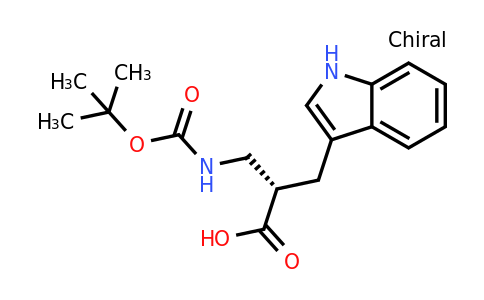 CAS 1260608-35-2 | (2S)-3-{[(tert-butoxy)carbonyl]amino}-2-(1H-indol-3-ylmethyl)propanoic acid