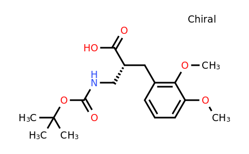 CAS 1260608-43-2 | (R)-2-(Tert-butoxycarbonylamino-methyl)-3-(2,3-dimethoxy-phenyl)-propionic acid