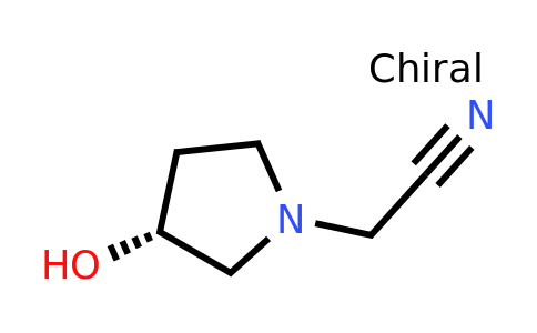 CAS 1260608-55-6 | 2-[(3R)-3-hydroxypyrrolidin-1-yl]acetonitrile